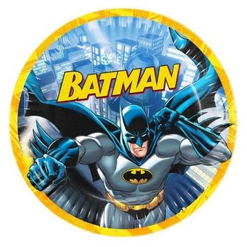 Kikajoy Batman 8'li Karton Tabak