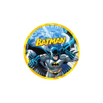 Kikajoy Batman 8'li Karton Tabak