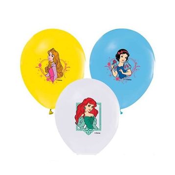 Kikajoy Çift Taraflı Disney Prensesleri Baskılı Balon