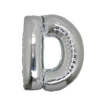 Kikajoy D Harf Gümüş 16 Folyo Balon