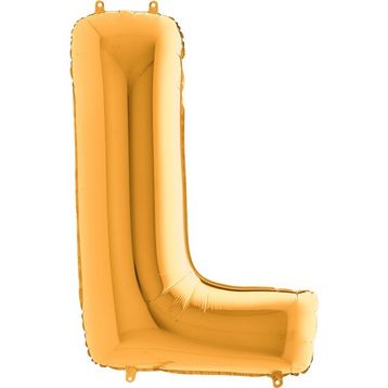 Kikajoy L Harf Altın 40 Folyo Balon