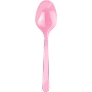 Kikajoy Pembe Plastik Kaşık