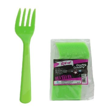 Kikajoy Plastik Pembe Çatal