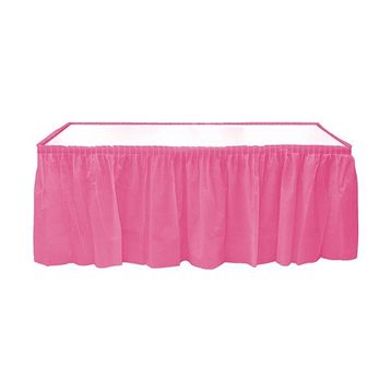 Kikajoy Plastik Pembe Masa Eteği