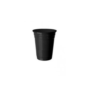 Kikajoy Plastik Siyah Meşrubat Bardağı