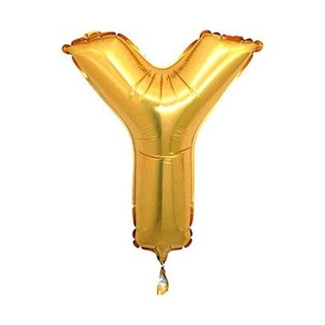Kikajoy Y Harf Altın 40 Folyo Balon