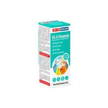 Kiki Excellent Kuşlar İçin 25 ml SE-E Vitamini