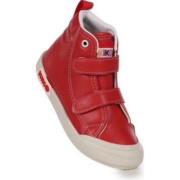 Kiko Kids Garf Günlük Cırtlı Kırmızı Kız Bebek Bot