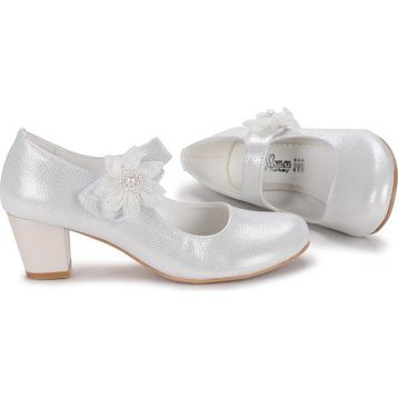 Kiko Kids Kiko 751 Sedef Vakko 4 cm Topuk Günlük Kız Çocuk Babet