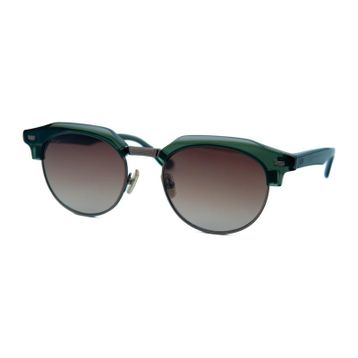Kilian Vita C4 53 Unisex Yuvarlak Şeffaf Yeşil Kemik Güneş Gözlüğü