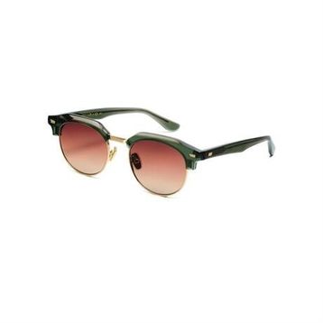 Kilian Vita C4 53 Unisex Yuvarlak Şeffaf Yeşil Kemik Güneş Gözlüğü