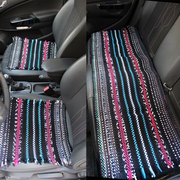Kilim Dokuma 3 Parça Serme KilimOto Koltuk Kılıfı