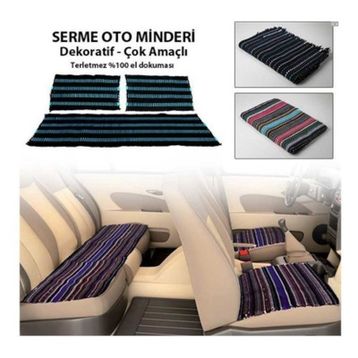 Kilim Dokuma 3 Parça Serme KilimOto Koltuk Kılıfı