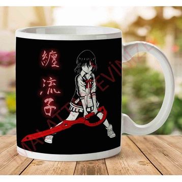Kill La Kill Ryuko Scissor Blade Baskılı Kupa
