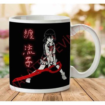 Kill La Kill Ryuko Scissor Blade Baskılı Kupa