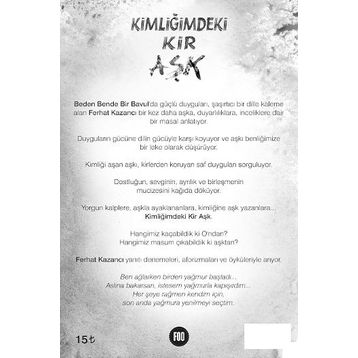 Kimliğimdeki Kir Aşk - Ferhat Kazancı