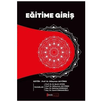 Kimlik Yayınları - Eğitime Giriş