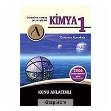 KIMYA 1 KONU ANLATIMLI - RAMAZAN KARAKALE