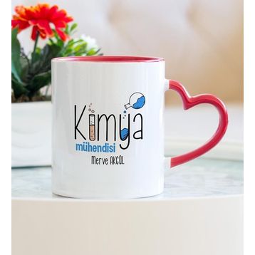 Kimya Mühendisi Kalpli Kupa Bardak