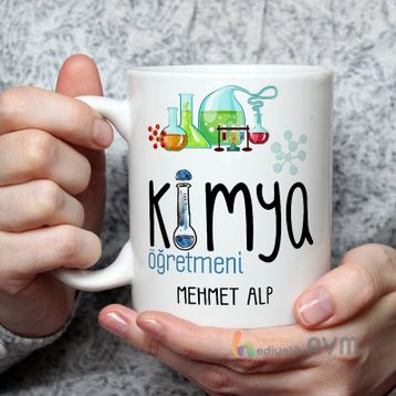 Kimya Öğretmeni Kupa Bardak