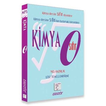 Kimya Sıfır Kimya Karekök Yayınları