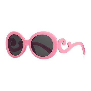 Kinary 4016 Çerçeve Rengi Toz Pembe Kız Çocuğu Güneş Gözlüğü