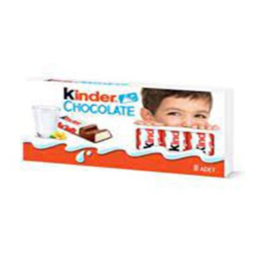 Kinder Chocolate 8'li 10 Adet 100 gr Çikolata