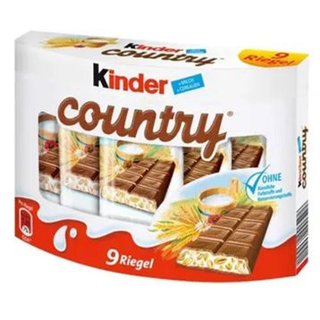 Kinder Country Sütlü Yer Fıstıklı 23,5 gr Çikolata