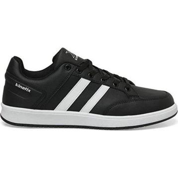 Kinetix A101491484 101491484 Kort Pu 4FX Siyah Beyaz Erkek Spor Ayakkabı