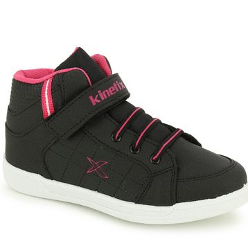 Kinetix Lenko 100242718 Siyah Fuşya Kız Çocuk Sneaker Ayakkabı