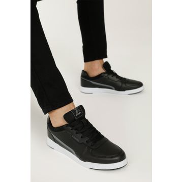 Kinetix Lukas PU 2FX Siyah Erkek Sneaker