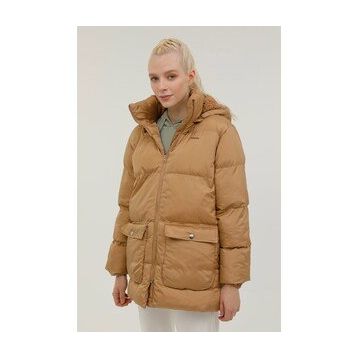 Kinetix W-Bella Coat 2PR Camel Kadın Kaban
