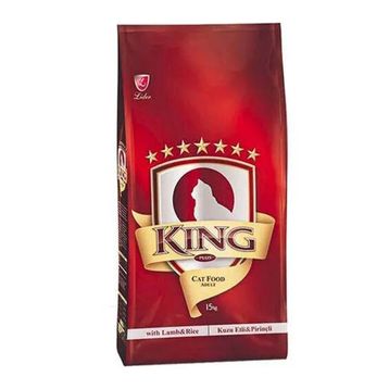 King 15 kg Plus Lamb Kuzu Etli Kedi Maması