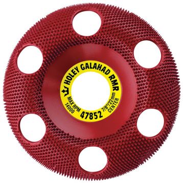 King Arthur's Tools 47852 RMR Holey Galahad Orta Kırmızı Törpü Disk