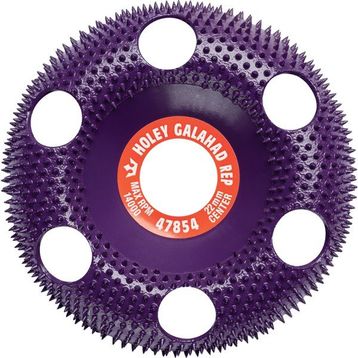 King Arthur's Tools 47854 REP Holey Galahad Ekstra Kaba Mor Törpü Disk