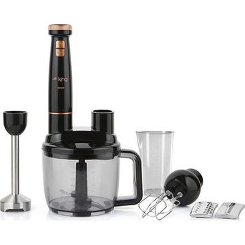 King Boide Siyah 1500 W Blender Set