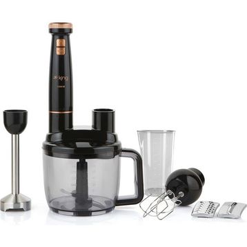 King Boide Siyah 1500 W Blender Set