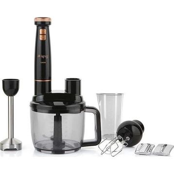 King Boide Siyah 1500 W Blender Set