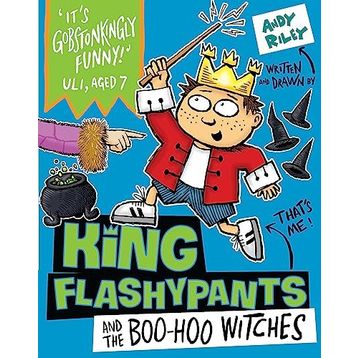 King Flashypants And The Boo-Hoo Witches Book 4 - Andy Riley