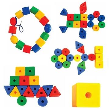 King Kids ES 7150 50 Parça Eğitici Şekiller