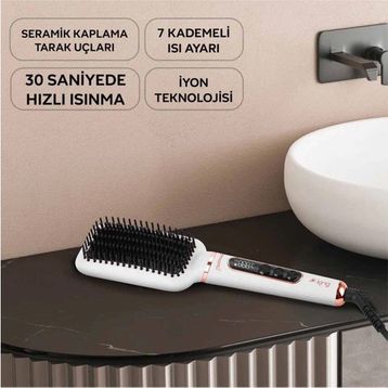 King KSS1202 Dolendo Saç Düzleştirici