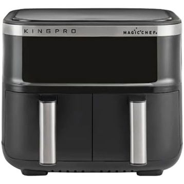 King KYF32 Pro Magicchef Plus Dual 4+4 lt Siyah Airfryer