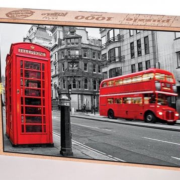 King Of Puzzle Fleet Caddesi Londra 1000 Parça Puzzle