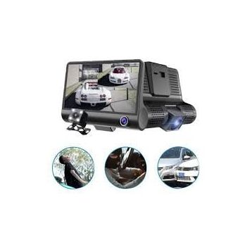 Kingboss SL-D218 1080P 3 Kameralı Araç içi Kamera