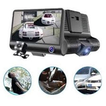 Kingboss SL-D218 1080P 3 Kameralı Araç içi Kamera