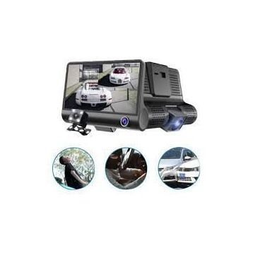 Kingboss SL-D218 1080P 3 Kameralı Araç içi Kamera
