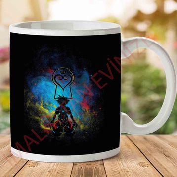 Kingdom Hearts Art Lock Baskılı Kupa