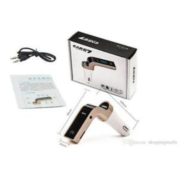 Kingshark Carg7 Bluetooth USB Girişli Araç FM Transmitter