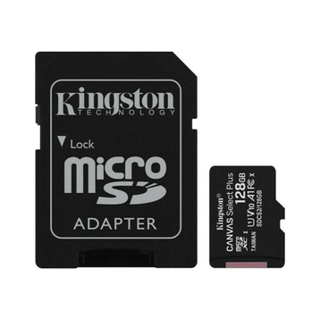 Kingston 128GB microSDXC Canvas Select Plus 100R A1 C10 Card