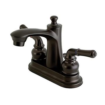 Kingston Brass FB7625NML Napoli 4" Bronz Centerset Banyo Bataryası